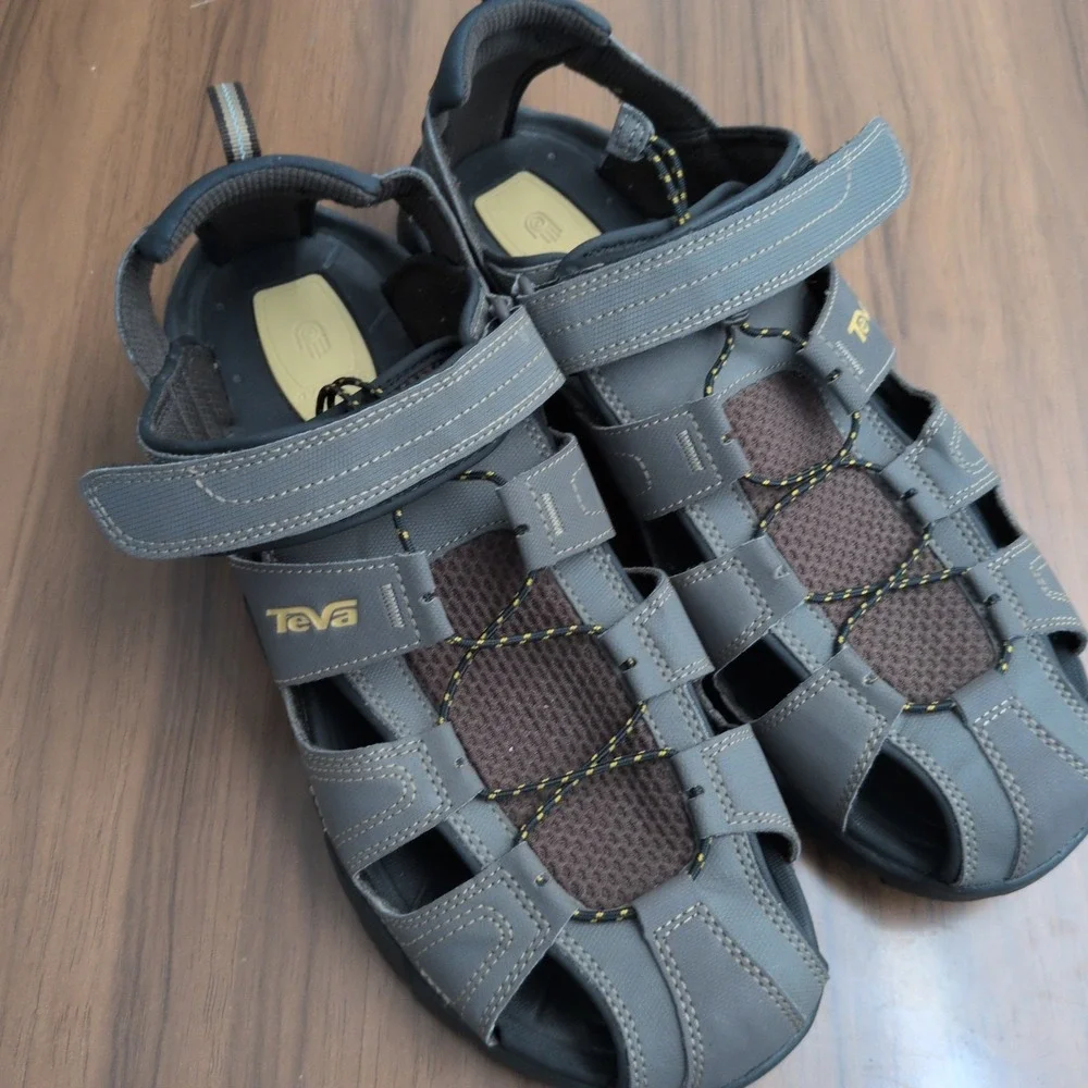 Teva Men's Forebay Sandal Hiking Water Ready Brown New Size 14